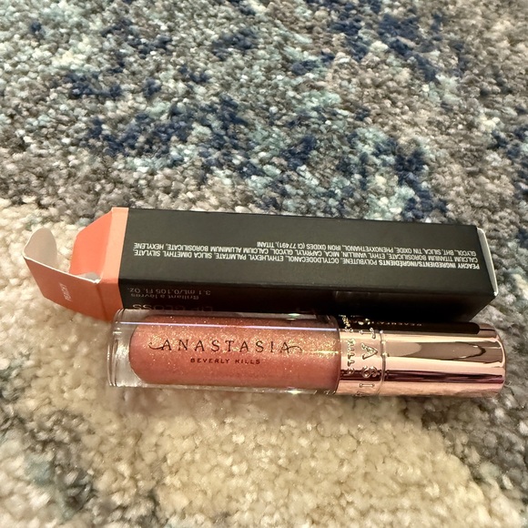 💋2/$20💋 Anastasia Beverly Hills Gold Lip Gloss Makeup - Peachy - Picture 7 of 9